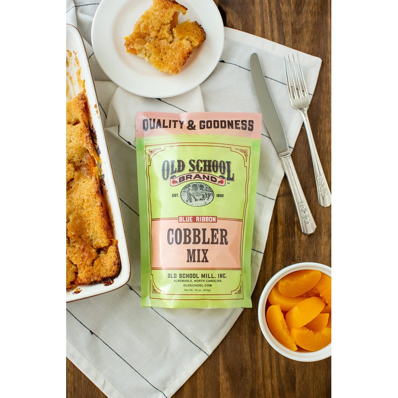 Old School Brand Old Fashioned Cobbler Mix - 16 Ounce