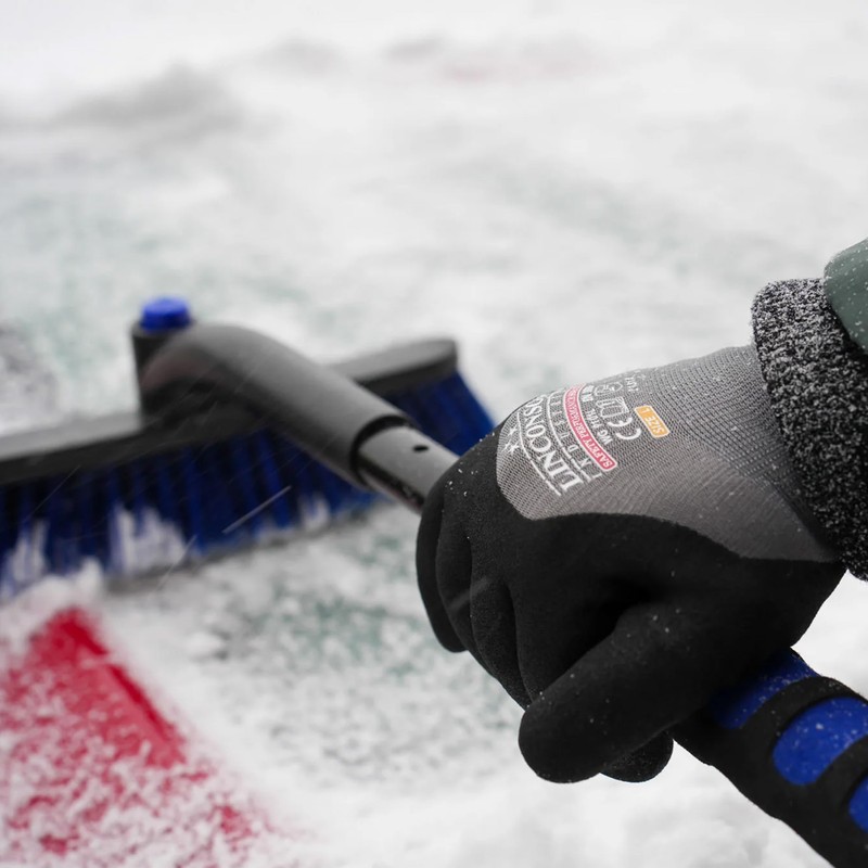 LINCONSON 3 Pack Winter Work Gloves Suitable for Construction Warehousing