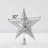 Acronde 10” Christmas Tree Topper Star Tree-top Star Christmas Tree