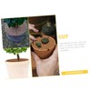 Levemolo 12 Pack Tree Mulch Ring Mats Coir Fiber Coconuts