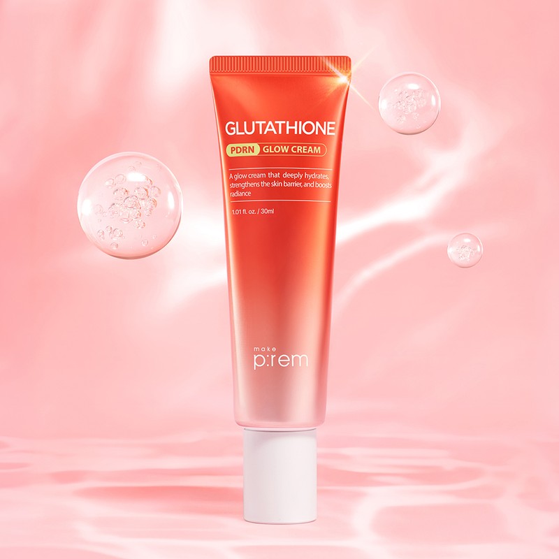 MAKE:PREM MakePrem Glutathione PDRN Glow Cream 30ml (+10ml Serum Gift)