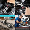 Car Clip Pliers/Disassembly Tools,Efficient Multi-Functional Automotive Snap Ring Pliers,Electrical Disconnect