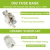 SIGANDG D02 25A Neozed Fuse Socket Set with Screw Caps