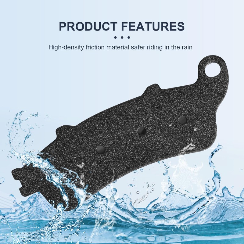 OCEAIR Front&Rear Brake Pads for Honda VTX 1800 (All models)