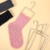 6 Pcs (3 Pairs) Stainless Steel Sock Blockers - Small,