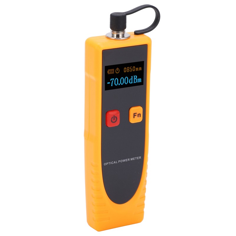 GM65 Optical Power Meter Red Light MultiWavelength Selection Optical Fiber