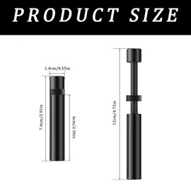 Graphics Card Holder, GPU Graphics Card Holder, GPU Aluminium Alloy Holder, Height-Adjustable Graphics Card Holder, Video Card Sag Holder with Magnet 74 mm - 120 mm