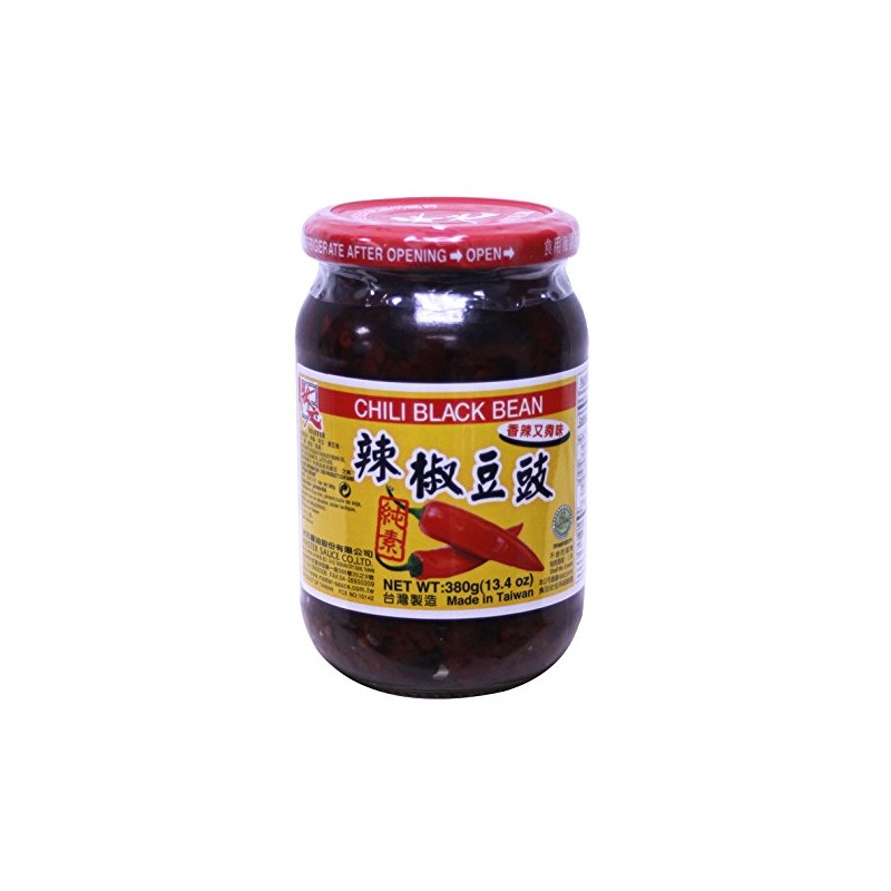 状元豆豉 douchi Femented Black bean sauce for Asian cooking 13.4oz