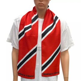 Unbranded Trinidad & Tobago Scarf / Trinidad & Tobago Flag Scarf / Trinidad & Tobago