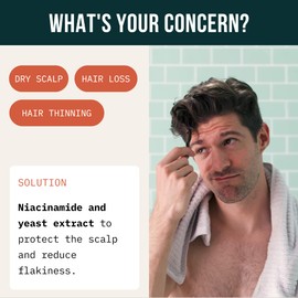 Hair Growth Shampoo for Men by CARDON Keeps Hair Thick, Prevents Thinning Hair and Hair Loss, and Strengthens Hair Roots, Korean Skin care for Healthy Scalp, Naturally Derived, Oily Hair and Dry Scalp Treatment, (1 bottle)