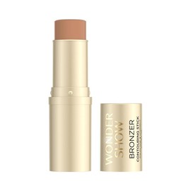 Eveline Cosmetics Wonder Show Bronzer Stick No. 02 - Vegan Creamy Formula with Jojoba Oil & Vitamin E for Natural Contouring