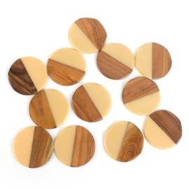 Wooden Coaster, Coaster, Coaster Drink, Drink Coasters, Coaster, Coasters for Wooden Table, Table Coaster, Brown Coasters, Coaster Set 12, Coaster Coffee Table Cup Mat Drink Hot Pads Mats- Rust Brown