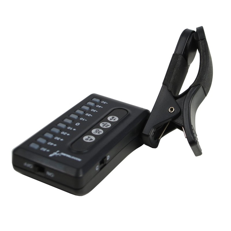 Rocket RT40U Digital Clip-On Ukulele Tuner, Black