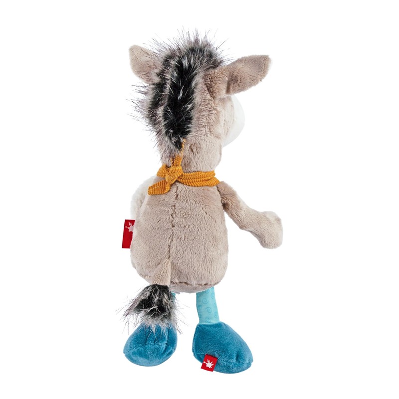 sigikid 43238 Patchwork Soft Toy, Multi-Colour/Donkey