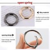 Spring O Rings, 2Pcs Spring Snap Clip Hooks, OD Φ48mm