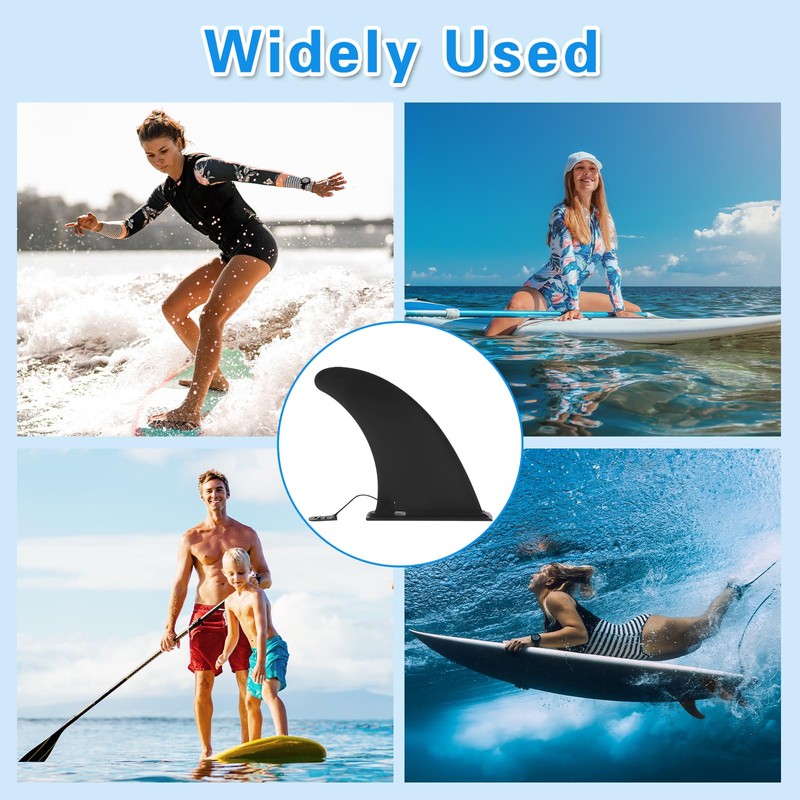 YUEXNKO Surfboard Removable Centre Fin, Removable Universal Sup Fin, Reinforced