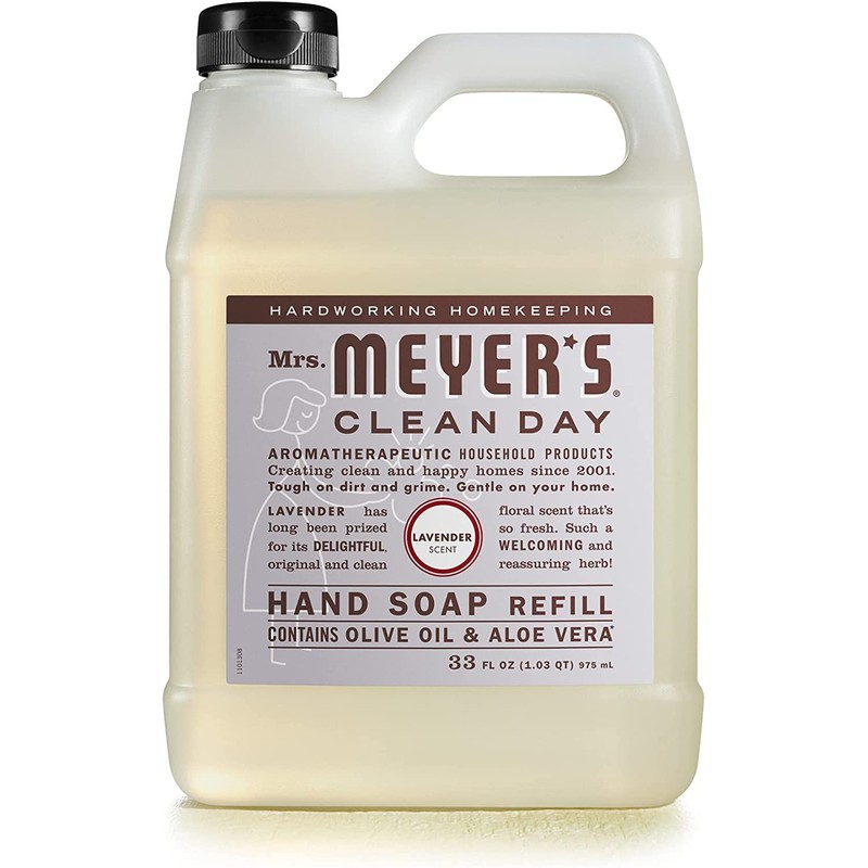 Mrs. MEYER'S CLEAN DAY Hand Soap, Refill Variety Pack Soaps