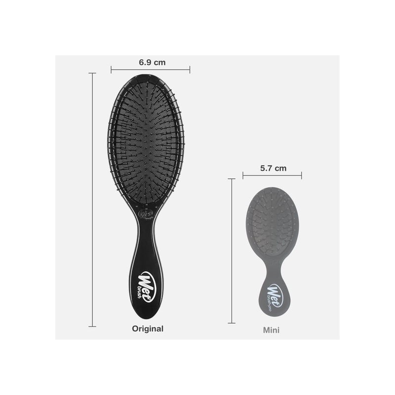 Cepillo Wet Brush Detangler original Negro unisex 1 pza