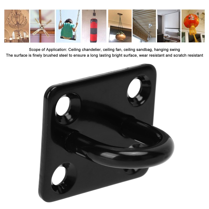 5Pcs Thickened Stainless Steel Ceiling Hook Reinforced Load Bearing Door