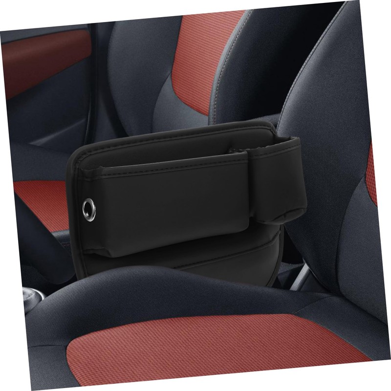 ABOOFAN 2pcs Car Seat Gap Filler Organizer Ergonomic PU Storage