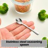 8 Pack Mini Stainless Steel Spoons for Spice Jars,7.5 cm