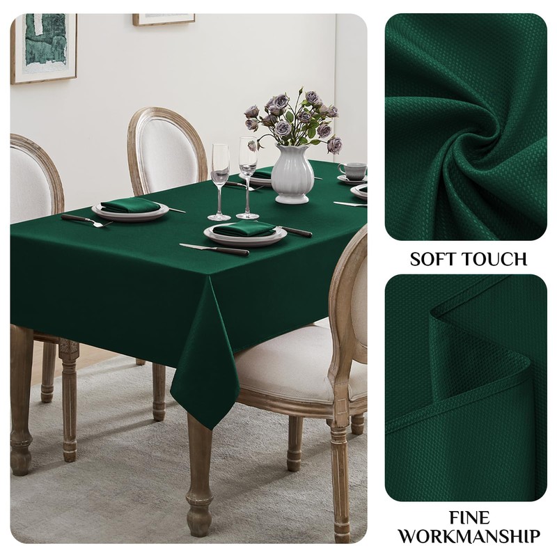 Softalker Tablecloth Christmas Table Cloth 80 x 80 cm Washable