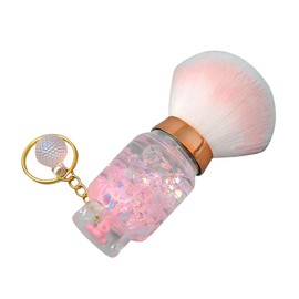 Outanaya Portable Makeup Brush Soft Bristles for Blush and Powder Application Compact Travel for Women Versatile Brush for Highlighter and Nose Shadow and Easy to Grip