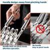 5-Wheel Professional Pastry Cutter - Stainless Steel Pizza & Dough