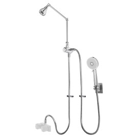 ARNONJABBOK RV Shower Set, 3-Mode ShowerHead, 16-Inch Shower Arm Extension, RV Shower Head with Hose, Water-Saving Shower Head for RVs, Campers, Travel Trailers, and Motorhomes.