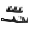 SAFIGLE 2pcs Portable Wide Tooth Hair Detangling Combs Static Travel