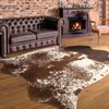 Chicrug Exquisite Faux Fur Cowhide Rug, 3 x 4 Feet