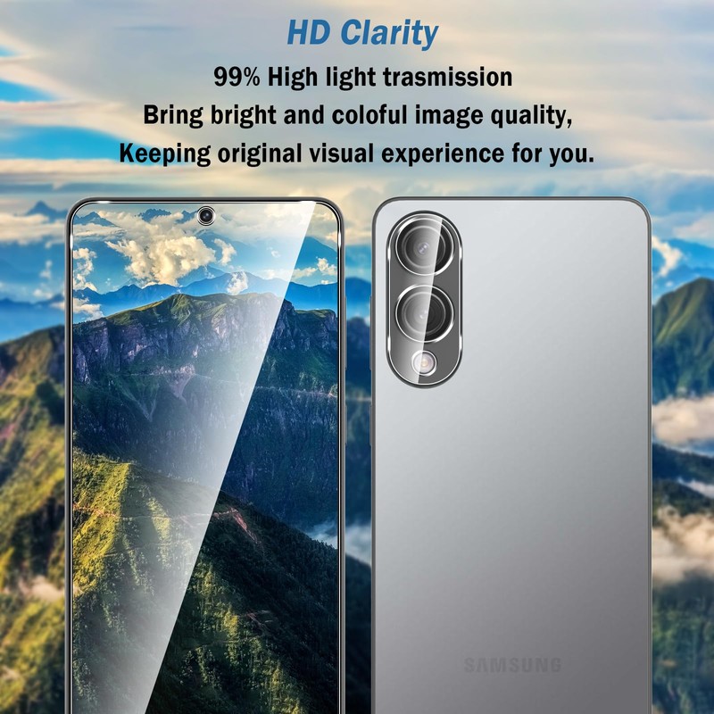 Natbok 2+2 Pack for Samung galaxy s25 edge Screen Protector