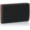 United Colors of Benetton Bifold Wallet Italian Leather Wallet, Black