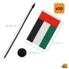 AZ FLAG - 10 UAE Emirates Table Flags - 15