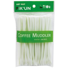 Artnap (アートナップ) Commercial Use Disposable Stirring Sticks, 100-Pack, 13.4×1×0.3cm