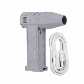 Handheld Brushless Motor Jet Fan 130,000RPM Turbofan 200W High Power Dust Blower Compressed Air Duster Keyboard Cleaning Tool with Type-C Charging Interface