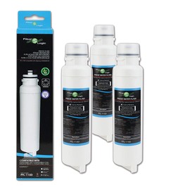 FilterLogic FFL-115D Fridge Water Filter Compatible with Daewoo DW2042FR-09, Aqua Crystal DW2042FR-09, John Lewis JLAFFS2011, Smeg DW2042FR, Baumatic Titan 4, 3019986700, FRNY22D2V, FRNY22D2V (3 Pack)