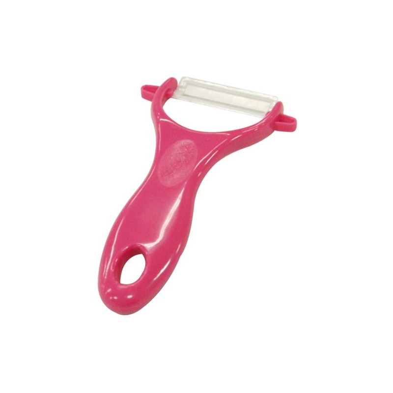 Pearl Metal Colors Ceramic Peeler, Pink C-1439