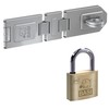 BASI | Safety Hasp with Padlock | 2 Joints |