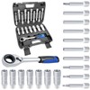 JEUCLEL 18PCS Suspension Shock Absorber Strut Nut Removal Tool Socket