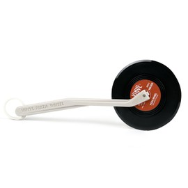 TRIXES Pizza Wheel Vintage Vinyl Record Pizza Cutter Cutter Novelty Cool Kitchen Accessory
