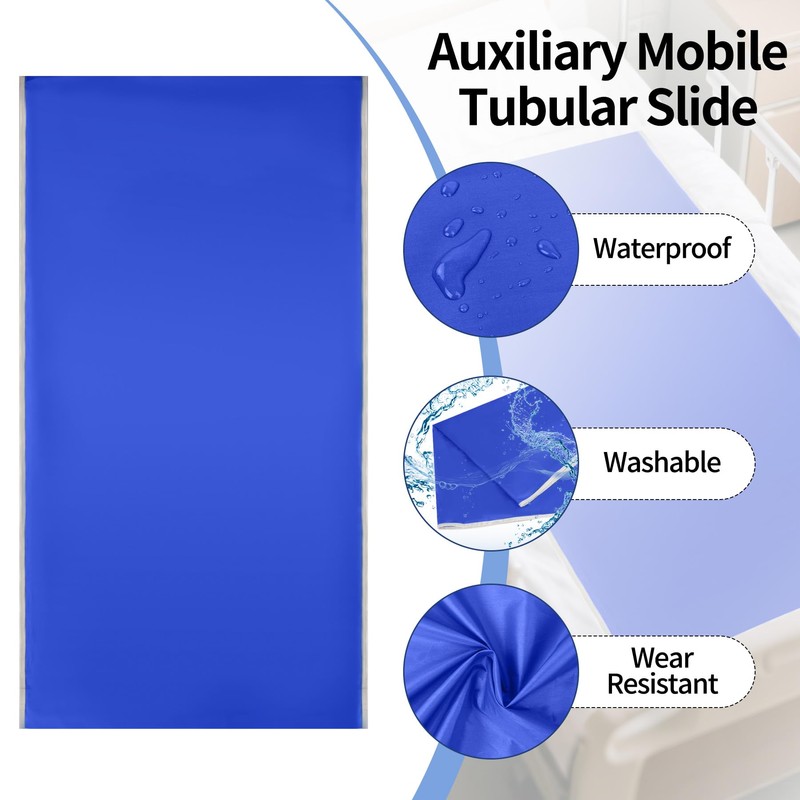 BREENHILL Tubular Slide Sheet,Sliding Cloth for Bed Transfer/Patient Transfer, Sliding