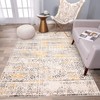 Rugshop Geometric Bohemian Design Area Rug 3'3" x 5' Yellow