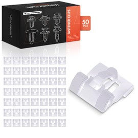 A-Premium 50PCS Nylon Window Belt Moulding Retainer Clip Compatible with Honda Civic 1992 1993 1994 1995