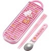 Skater Chopsticks Spoon Set Antibacterial Hello Kitty Sweets Sanrio Made in Japan CCA1AG-A