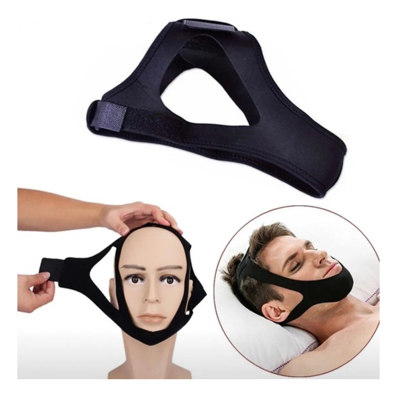 Faja Mentonera Reduce Papada Cachete Moldea Antiarrugas 3p F