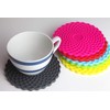 Multicoloured Drinks Coasters Set of 6 by Stone & Thyme