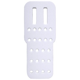 LURKA Football Pads Set, 8-Piece Youth Slotted Pad Kit – Includes Hip, Thigh, Knee, Tailbone Pads & Belt, White