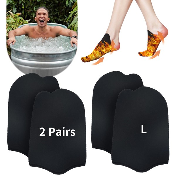 2 Pairs Ice Bath Toe Socks, Cold Plunge Toe Covers,