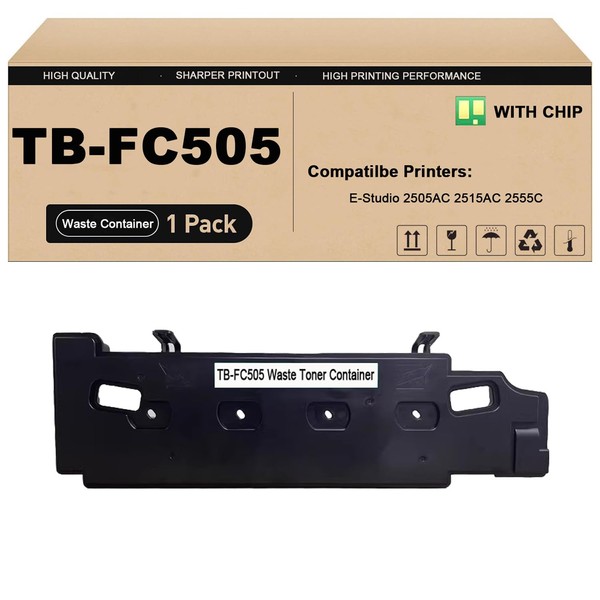 Derplin TB-FC505 TBFC505 Waste Toner Container Use for Toshiba E-Studio